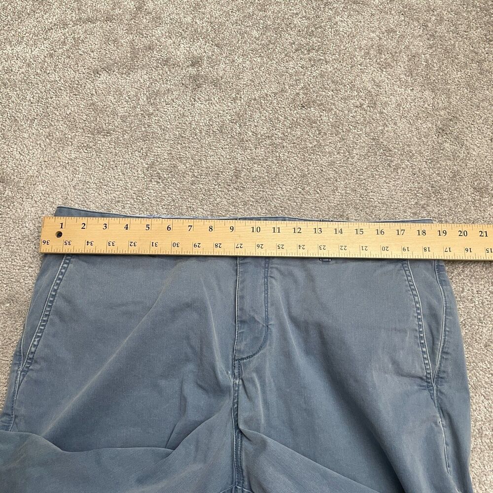 Tommy Bahama Chino Shorts Mens 36 Blue Pockets Cotton Blend Casual Outdoor 38x10 - Picture 5 of 13